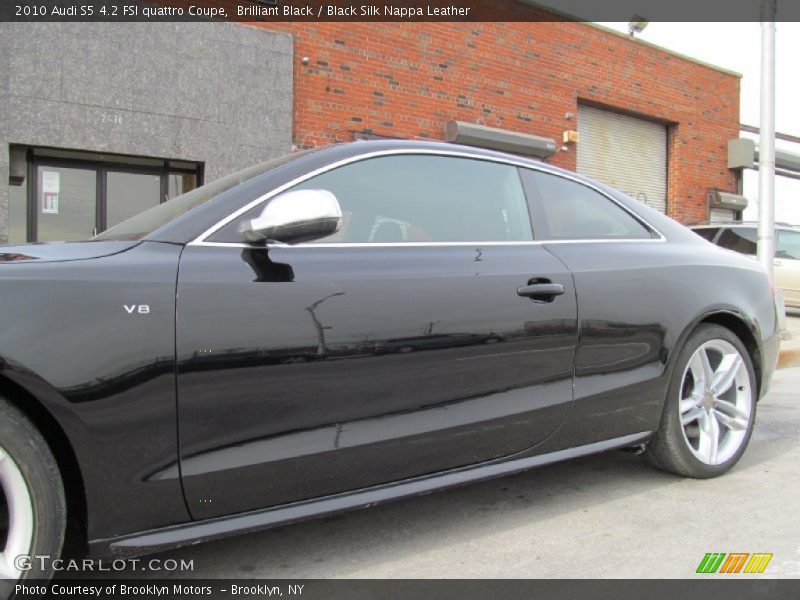 Brilliant Black / Black Silk Nappa Leather 2010 Audi S5 4.2 FSI quattro Coupe