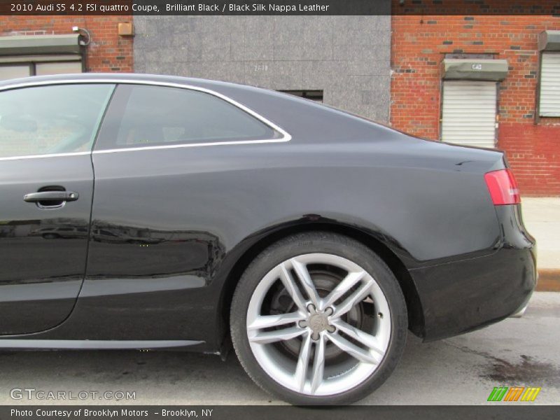 Brilliant Black / Black Silk Nappa Leather 2010 Audi S5 4.2 FSI quattro Coupe