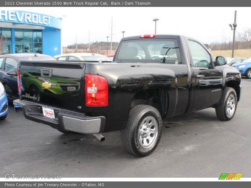 Black / Dark Titanium 2013 Chevrolet Silverado 1500 Work Truck Regular Cab