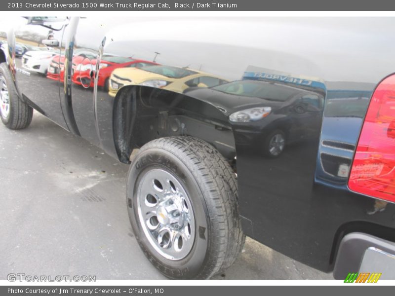 Black / Dark Titanium 2013 Chevrolet Silverado 1500 Work Truck Regular Cab