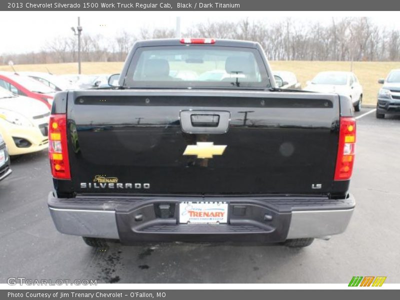 Black / Dark Titanium 2013 Chevrolet Silverado 1500 Work Truck Regular Cab