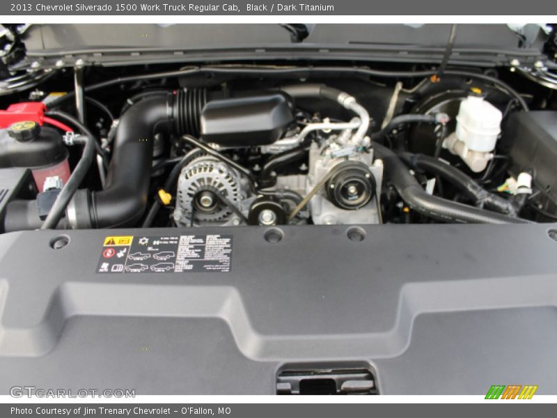 Black / Dark Titanium 2013 Chevrolet Silverado 1500 Work Truck Regular Cab
