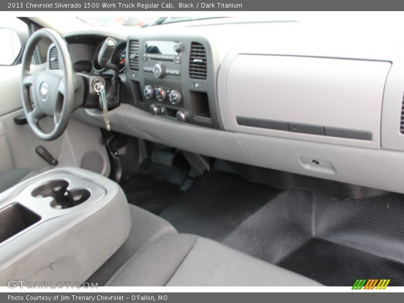 Black / Dark Titanium 2013 Chevrolet Silverado 1500 Work Truck Regular Cab