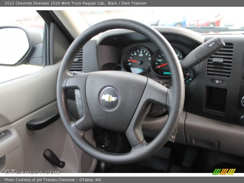 Black / Dark Titanium 2013 Chevrolet Silverado 1500 Work Truck Regular Cab