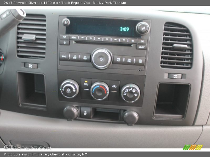 Black / Dark Titanium 2013 Chevrolet Silverado 1500 Work Truck Regular Cab