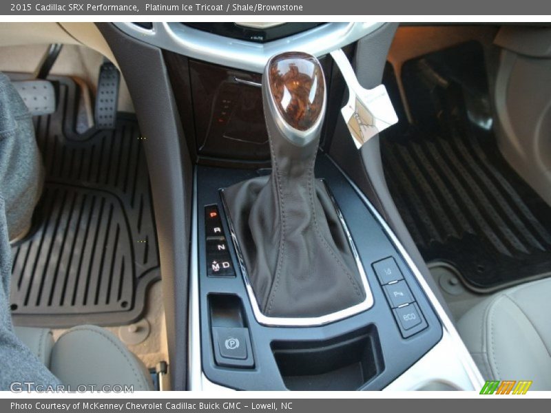 Platinum Ice Tricoat / Shale/Brownstone 2015 Cadillac SRX Performance