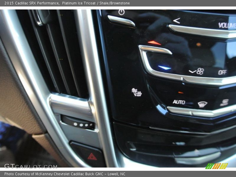 Platinum Ice Tricoat / Shale/Brownstone 2015 Cadillac SRX Performance