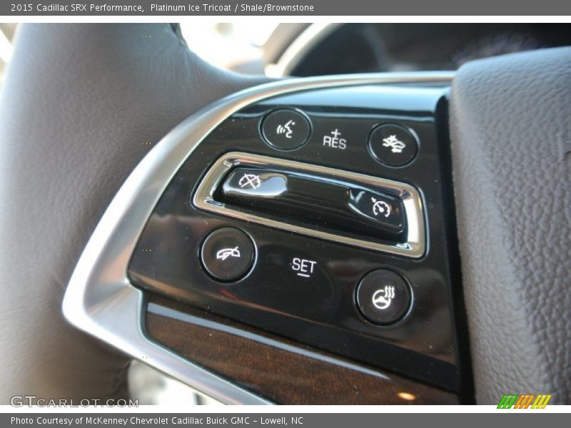 Platinum Ice Tricoat / Shale/Brownstone 2015 Cadillac SRX Performance