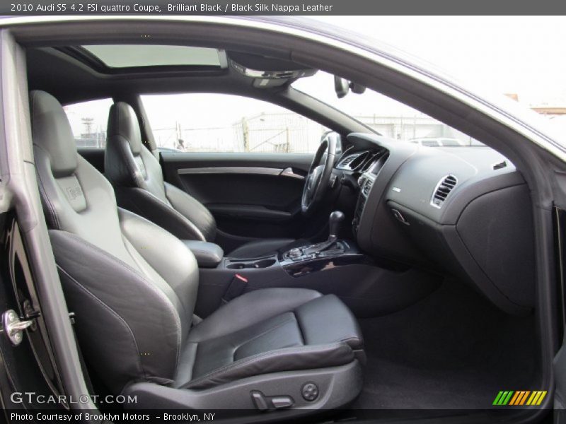 Brilliant Black / Black Silk Nappa Leather 2010 Audi S5 4.2 FSI quattro Coupe