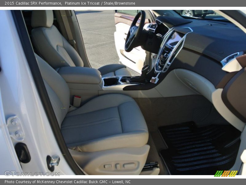 Platinum Ice Tricoat / Shale/Brownstone 2015 Cadillac SRX Performance