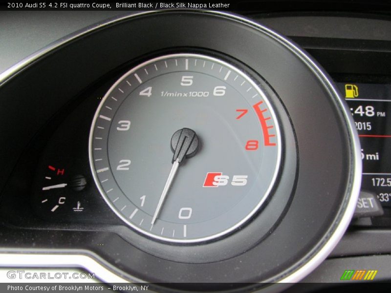 Brilliant Black / Black Silk Nappa Leather 2010 Audi S5 4.2 FSI quattro Coupe