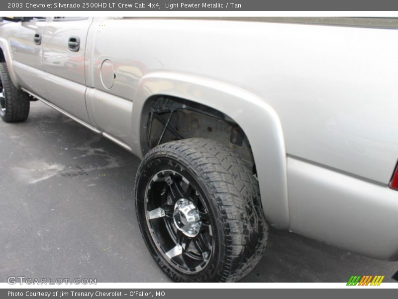 Light Pewter Metallic / Tan 2003 Chevrolet Silverado 2500HD LT Crew Cab 4x4
