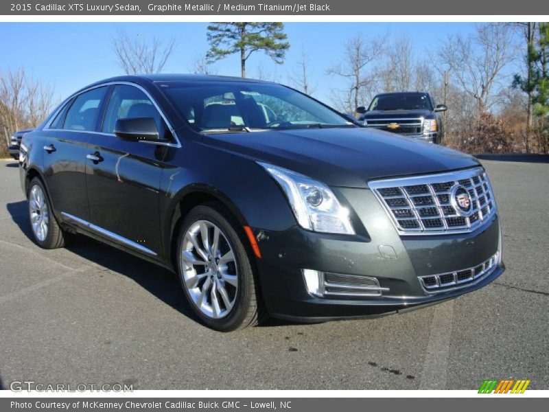 Graphite Metallic / Medium Titanium/Jet Black 2015 Cadillac XTS Luxury Sedan