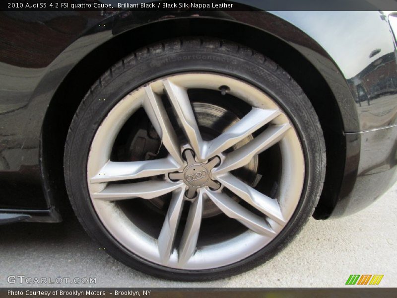 Brilliant Black / Black Silk Nappa Leather 2010 Audi S5 4.2 FSI quattro Coupe