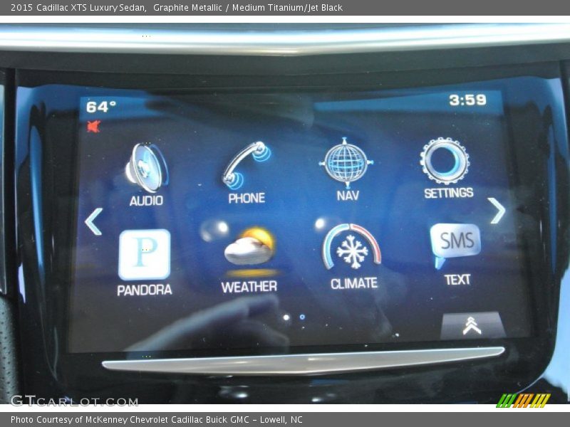 Graphite Metallic / Medium Titanium/Jet Black 2015 Cadillac XTS Luxury Sedan