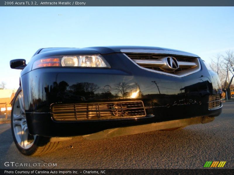 Anthracite Metallic / Ebony 2006 Acura TL 3.2