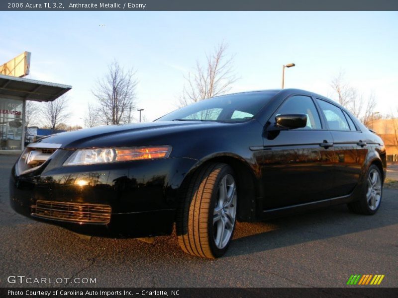 Anthracite Metallic / Ebony 2006 Acura TL 3.2