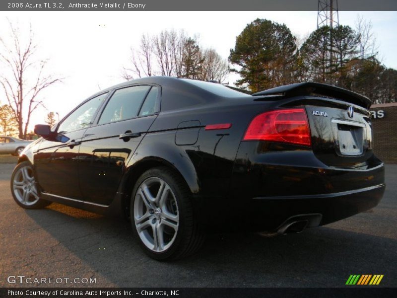 Anthracite Metallic / Ebony 2006 Acura TL 3.2
