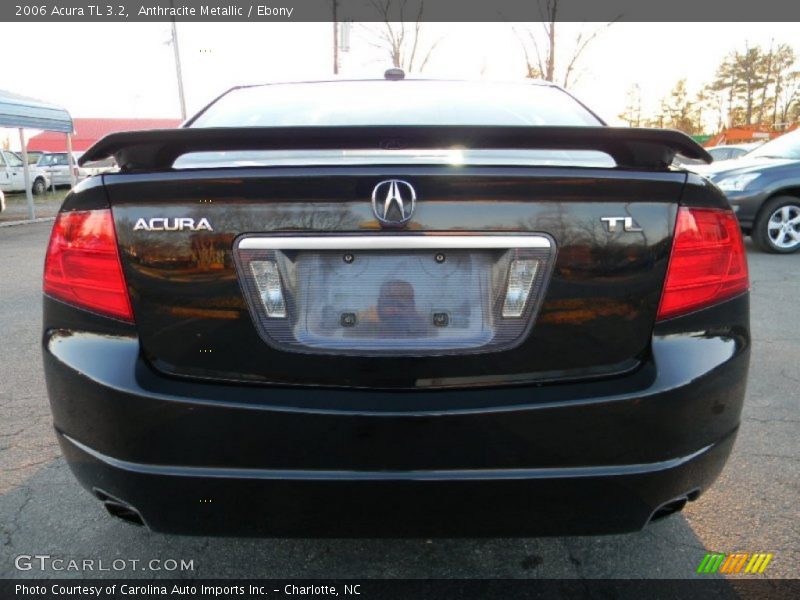 Anthracite Metallic / Ebony 2006 Acura TL 3.2