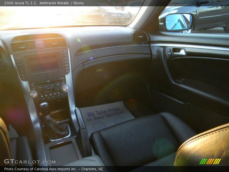 Anthracite Metallic / Ebony 2006 Acura TL 3.2