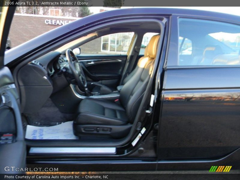 Anthracite Metallic / Ebony 2006 Acura TL 3.2