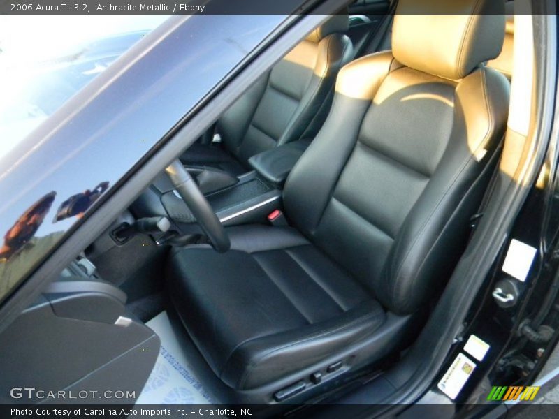 Anthracite Metallic / Ebony 2006 Acura TL 3.2