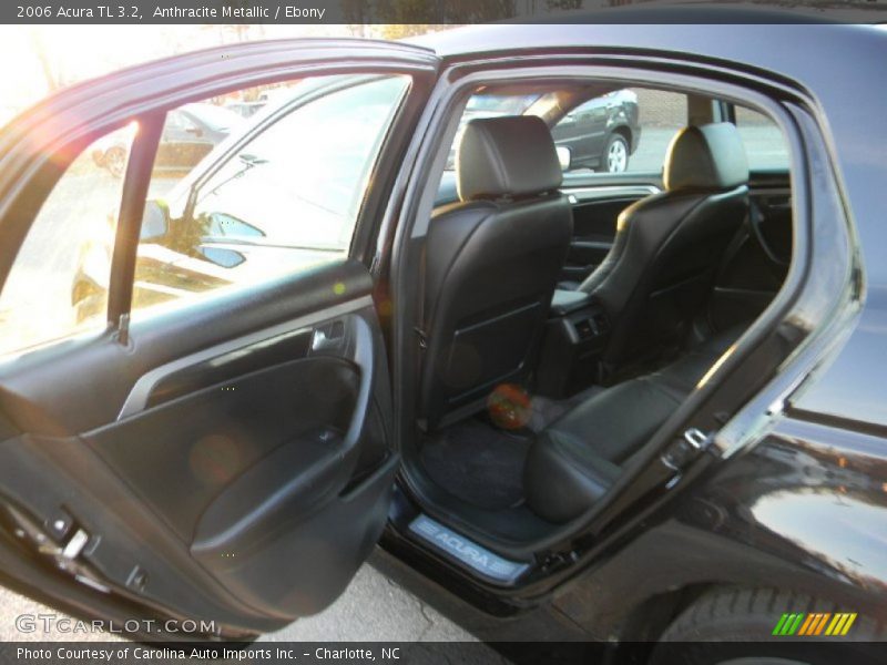 Anthracite Metallic / Ebony 2006 Acura TL 3.2