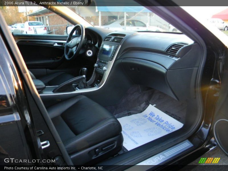 Anthracite Metallic / Ebony 2006 Acura TL 3.2