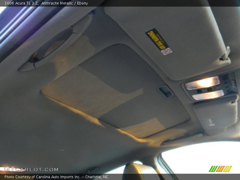 Anthracite Metallic / Ebony 2006 Acura TL 3.2