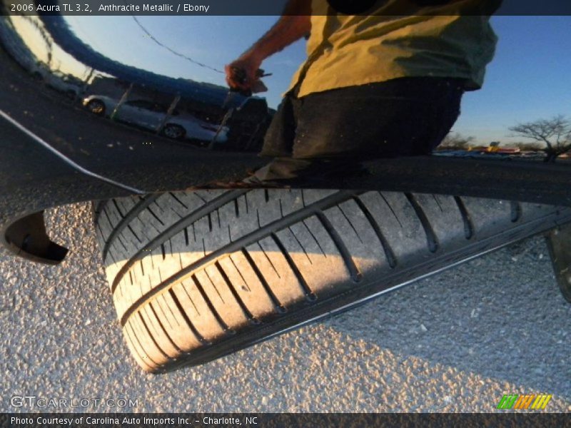 Anthracite Metallic / Ebony 2006 Acura TL 3.2
