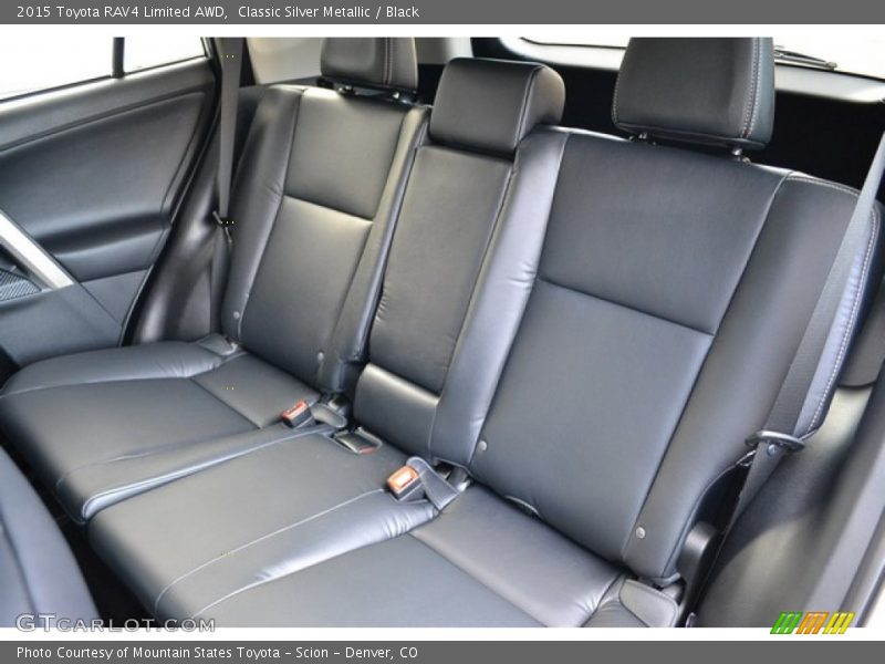 Classic Silver Metallic / Black 2015 Toyota RAV4 Limited AWD