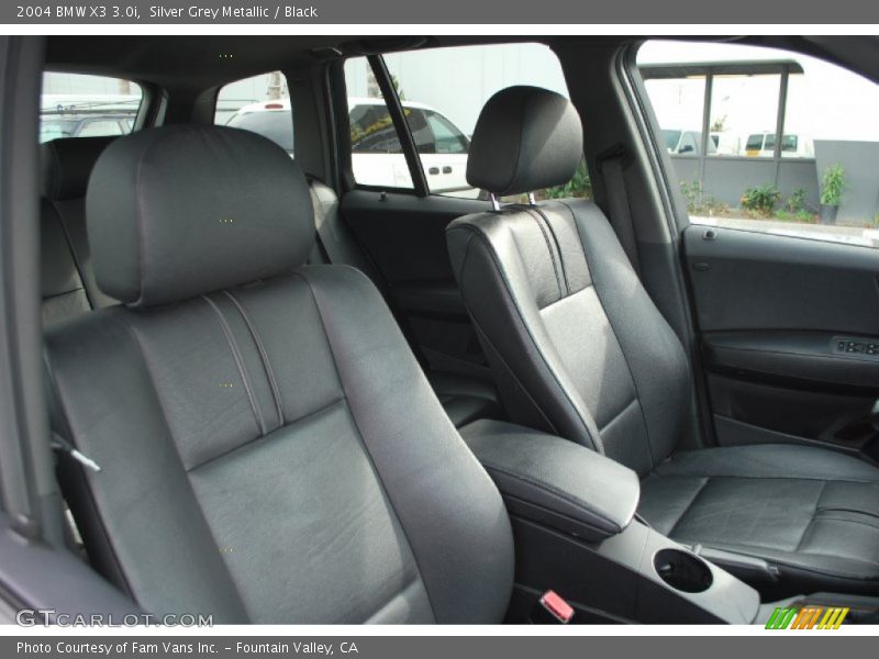 Silver Grey Metallic / Black 2004 BMW X3 3.0i