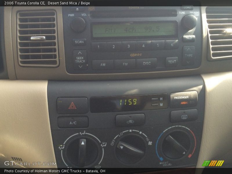 Desert Sand Mica / Beige 2006 Toyota Corolla CE