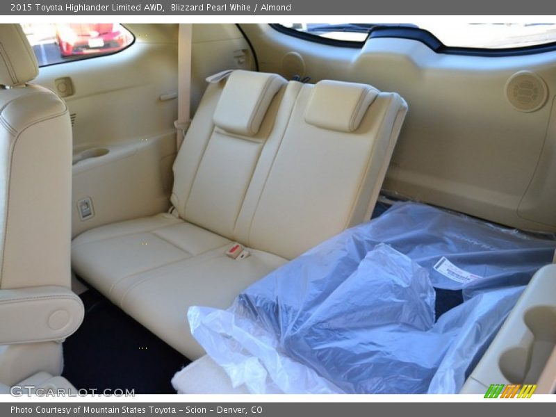 Blizzard Pearl White / Almond 2015 Toyota Highlander Limited AWD