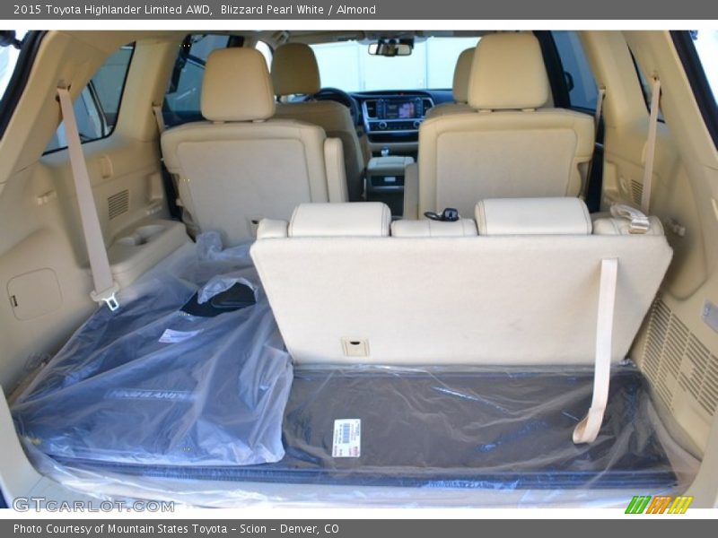 Blizzard Pearl White / Almond 2015 Toyota Highlander Limited AWD