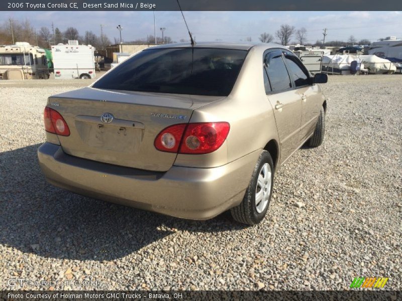 Desert Sand Mica / Beige 2006 Toyota Corolla CE