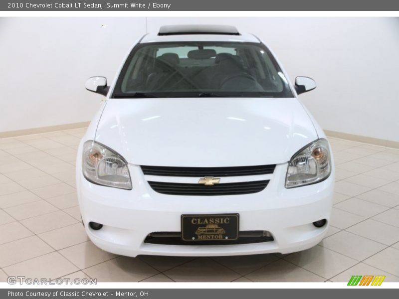 Summit White / Ebony 2010 Chevrolet Cobalt LT Sedan