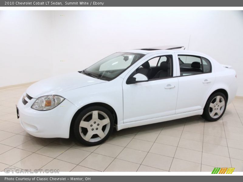 Summit White / Ebony 2010 Chevrolet Cobalt LT Sedan