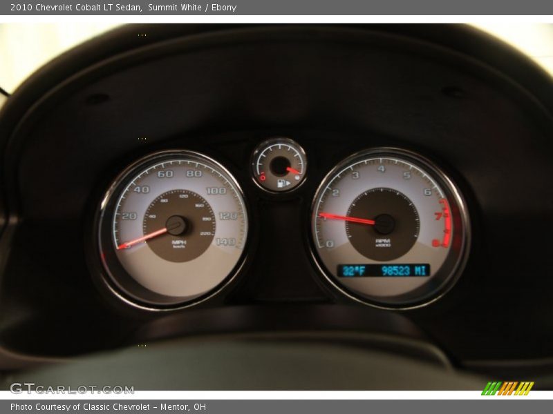 Summit White / Ebony 2010 Chevrolet Cobalt LT Sedan