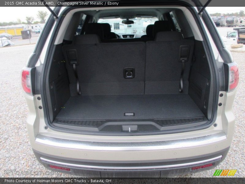 Champagne Silver Metallic / Ebony 2015 GMC Acadia SLE AWD