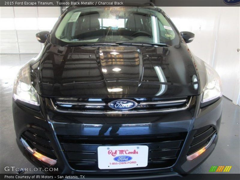 Tuxedo Black Metallic / Charcoal Black 2015 Ford Escape Titanium