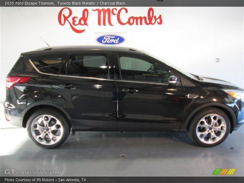 Tuxedo Black Metallic / Charcoal Black 2015 Ford Escape Titanium