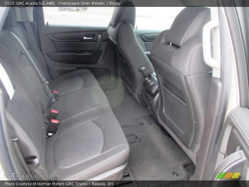 Champagne Silver Metallic / Ebony 2015 GMC Acadia SLE AWD