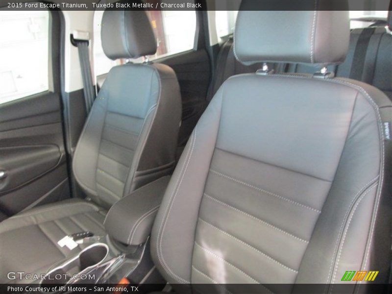 Tuxedo Black Metallic / Charcoal Black 2015 Ford Escape Titanium