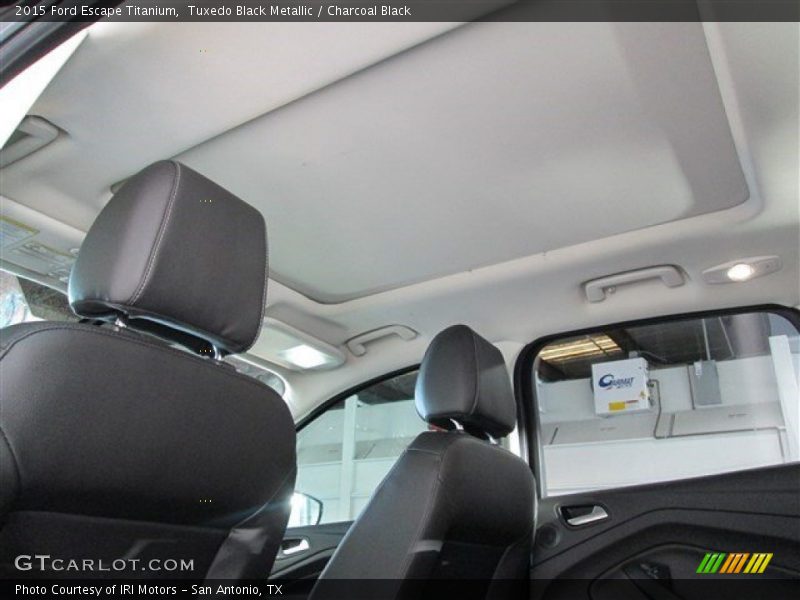 Tuxedo Black Metallic / Charcoal Black 2015 Ford Escape Titanium