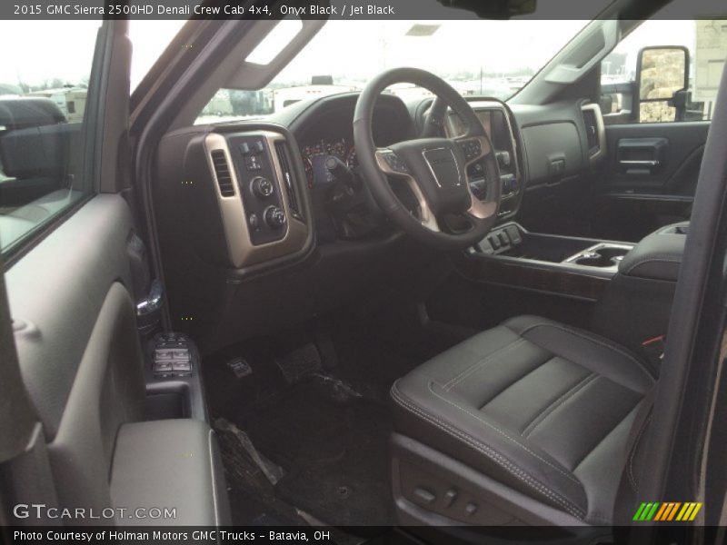 Onyx Black / Jet Black 2015 GMC Sierra 2500HD Denali Crew Cab 4x4