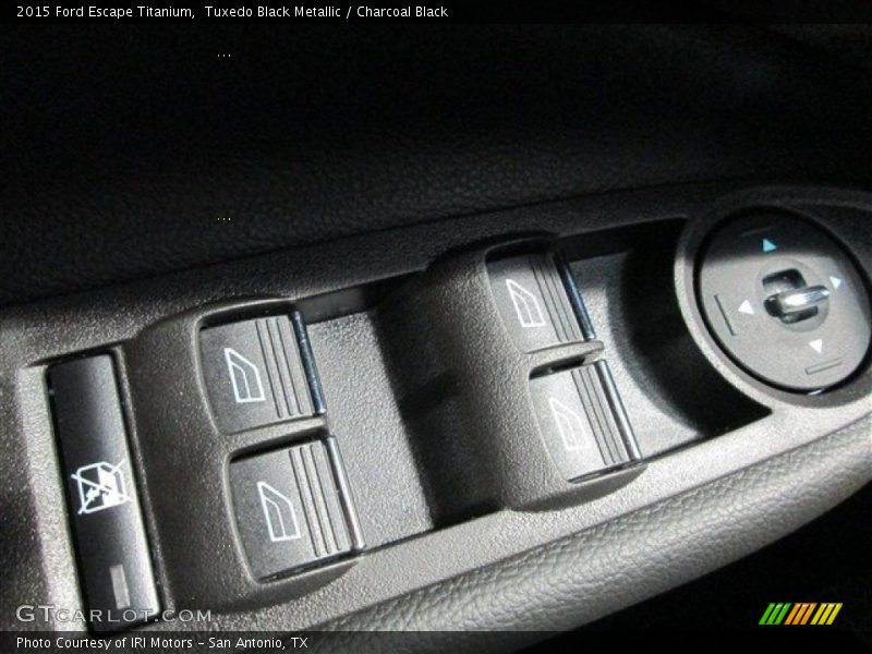 Tuxedo Black Metallic / Charcoal Black 2015 Ford Escape Titanium