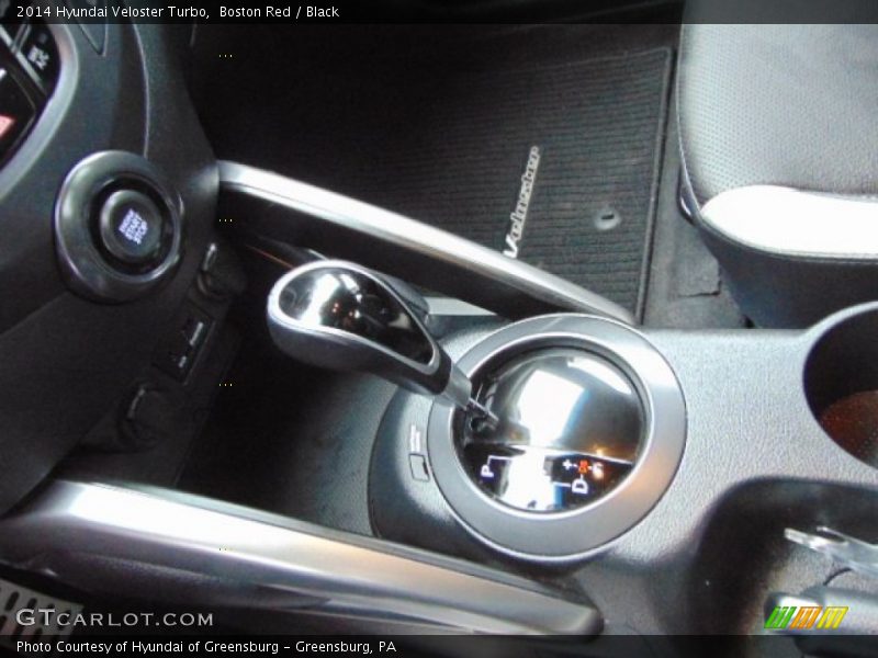 Boston Red / Black 2014 Hyundai Veloster Turbo