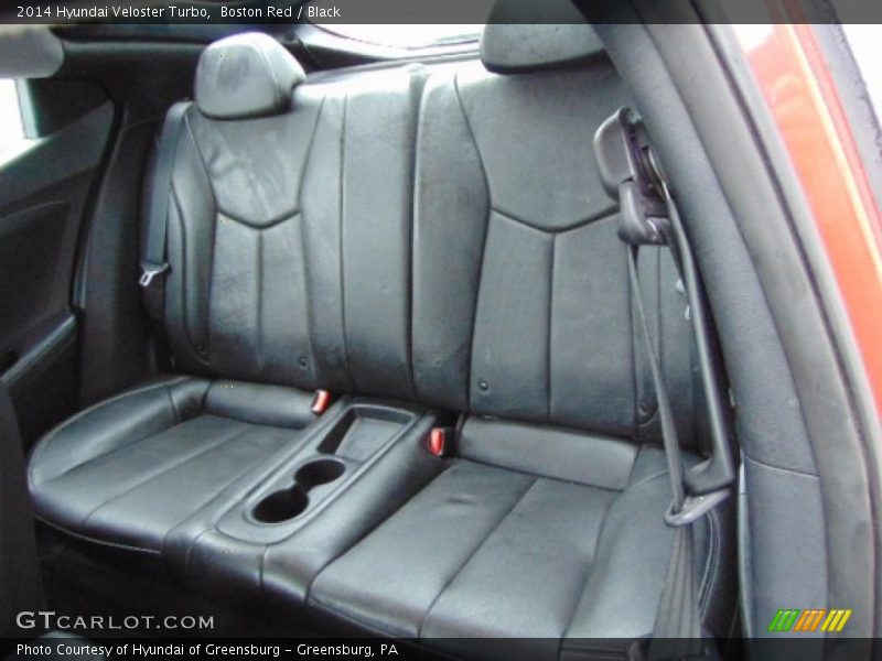 Boston Red / Black 2014 Hyundai Veloster Turbo