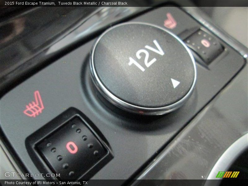 Tuxedo Black Metallic / Charcoal Black 2015 Ford Escape Titanium